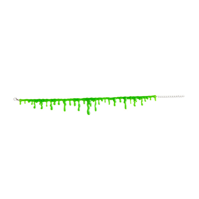 Collana di Halloween Green Slime