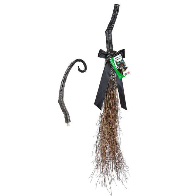 Scopa della strega di Halloween pieghevole 95 cm