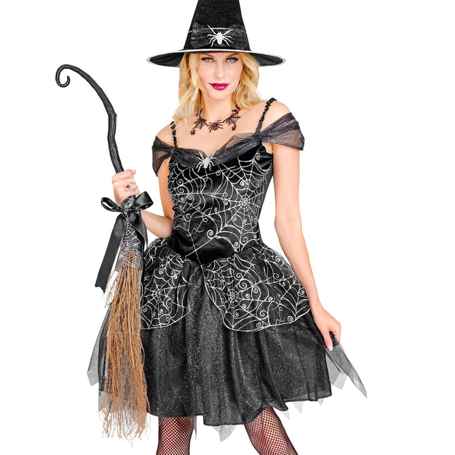 Scopa della strega di Halloween pieghevole 95 cm