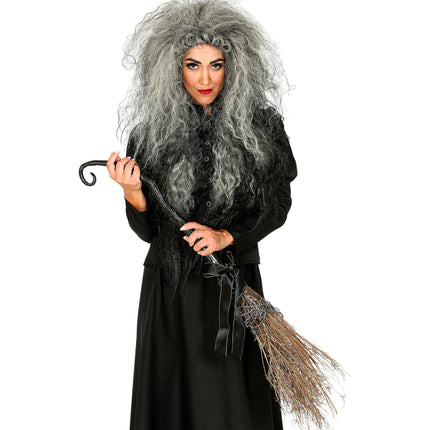 Scopa della strega di Halloween pieghevole 95 cm