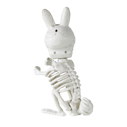 Coniglio scheletrico di Halloween 16 cm