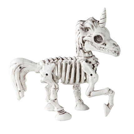Scheletro Unicorno di Halloween 18 cm