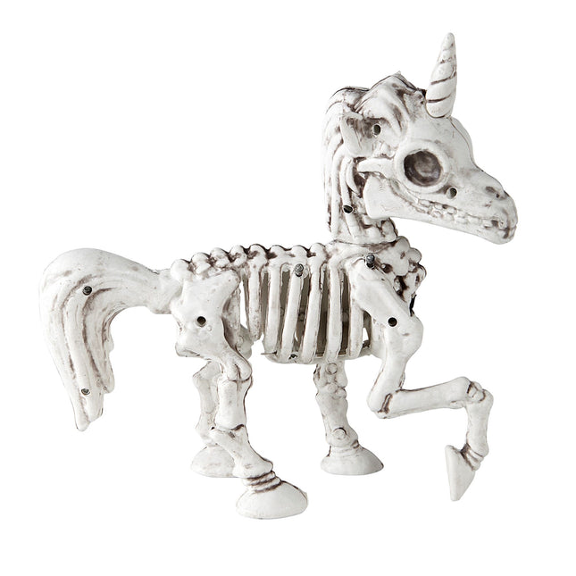 Scheletro Unicorno di Halloween 18 cm