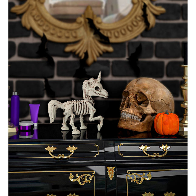 Scheletro Unicorno di Halloween 18 cm