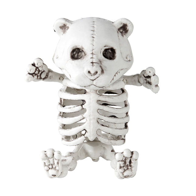 Orso scheletro di Halloween 15 cm