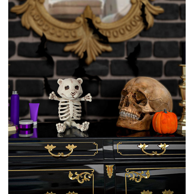 Orso scheletro di Halloween 15 cm