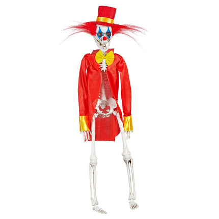Scheletro Clown di Halloween 40 cm