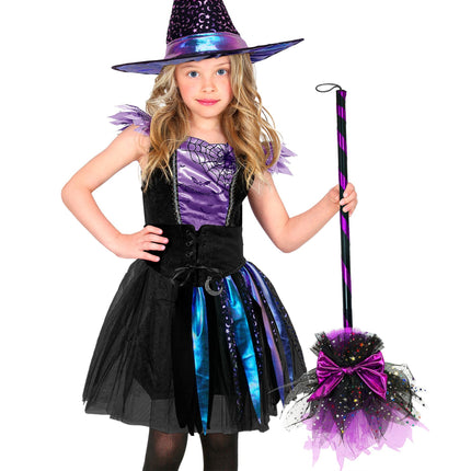 Scopa da strega di Halloween 85 cm
