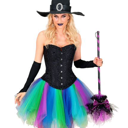 Scopa da strega di Halloween 85 cm