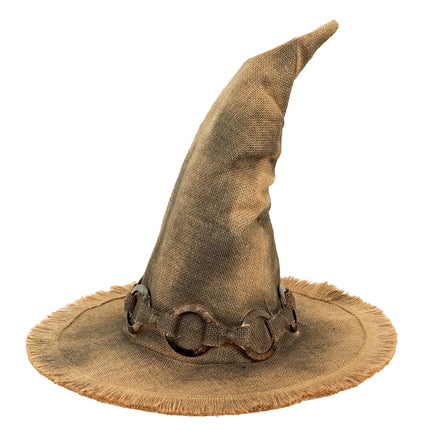 Cappello da strega di Halloween marrone