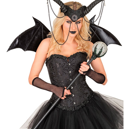 Ali da pipistrello per Halloween, 84 cm