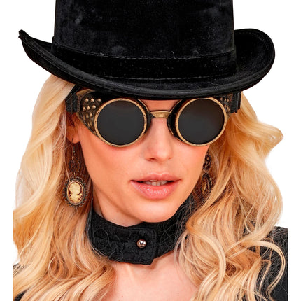 Occhiali di Halloween in stile steampunk
