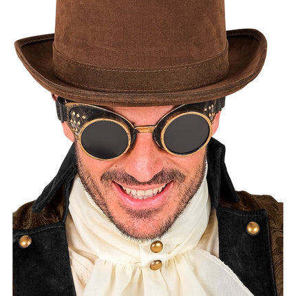 Occhiali di Halloween in stile steampunk