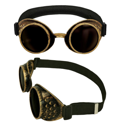 Occhiali di Halloween in stile steampunk