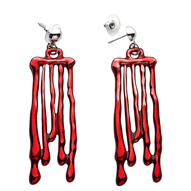 Orecchini di Halloween Rosso Sangue