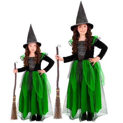 Costume di Halloween bambino verde