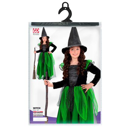 Costume di Halloween bambino verde
