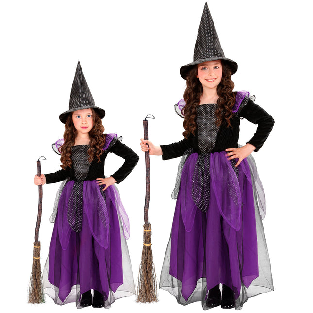 Costume di Halloween bambino viola