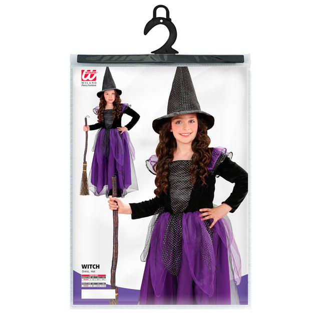 Costume di Halloween bambino viola