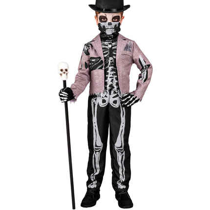 Costume Halloween Bambino Scheletro Sposo