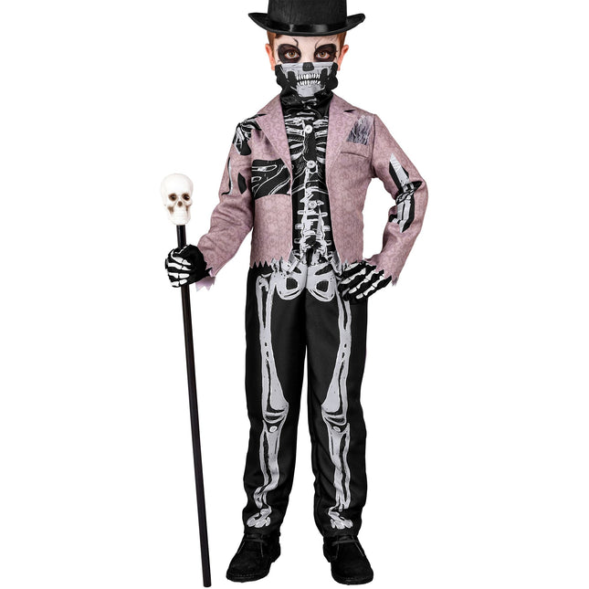 Costume Halloween Bambino Scheletro Sposo