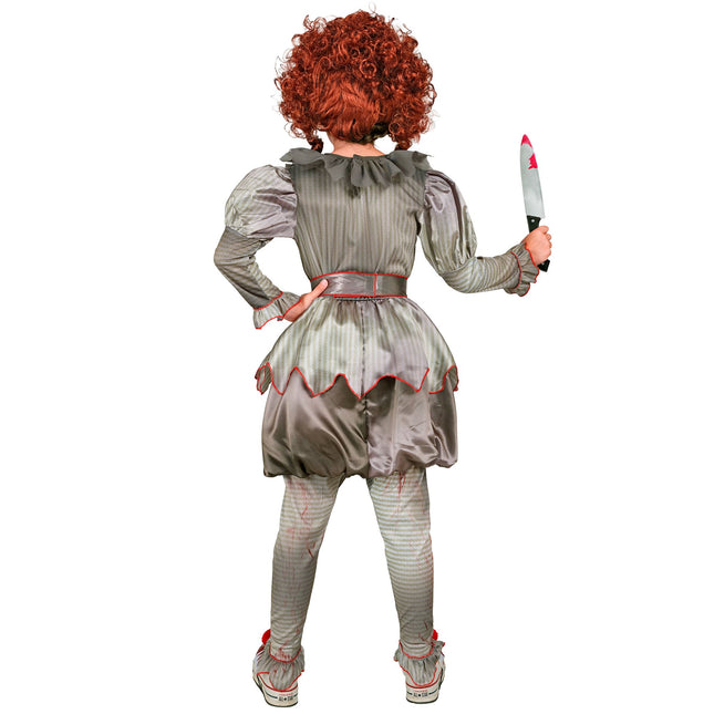 Costume Halloween Ragazza Pop Clown