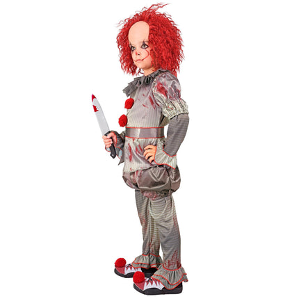 Costume Halloween Ragazzo Pop Clown