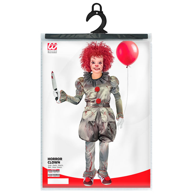 Costume Halloween Ragazzo Pop Clown
