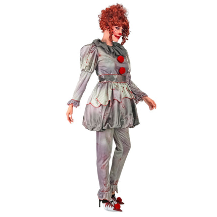 Costume Halloween Donna Bambola Clown