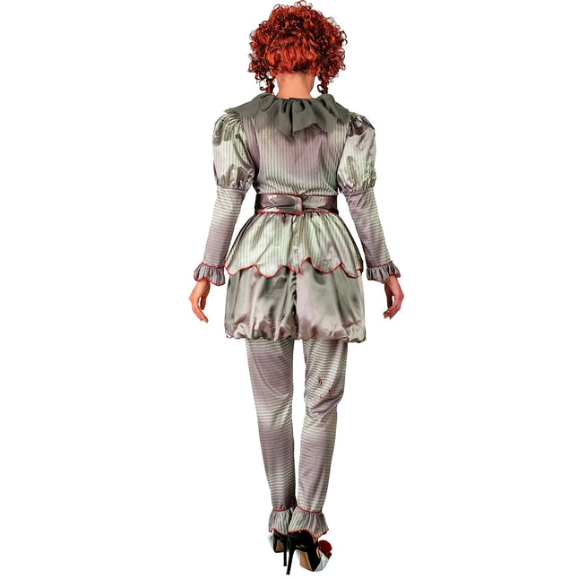 Costume Halloween Donna Bambola Clown