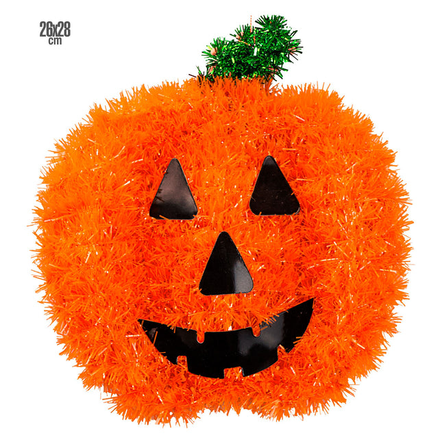 Decorazione da parete Halloween Zucca 28cm