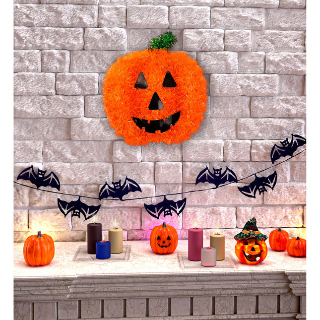Decorazione da parete Halloween Zucca 28cm