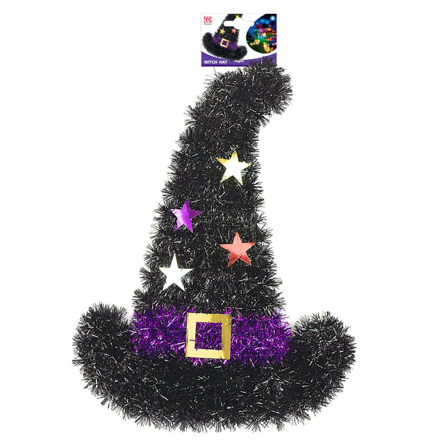 Decorazione da parete Halloween Cappello da strega 41 cm