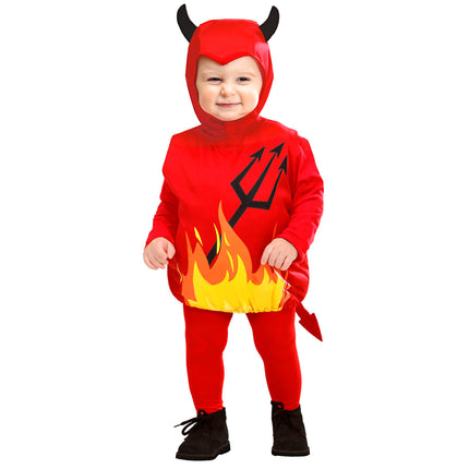 Costume di Halloween Bambino Diavolo Giallo