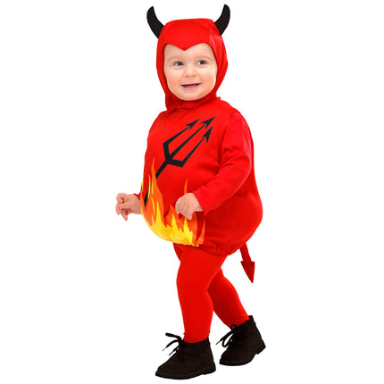 Costume di Halloween Bambino Diavolo Giallo