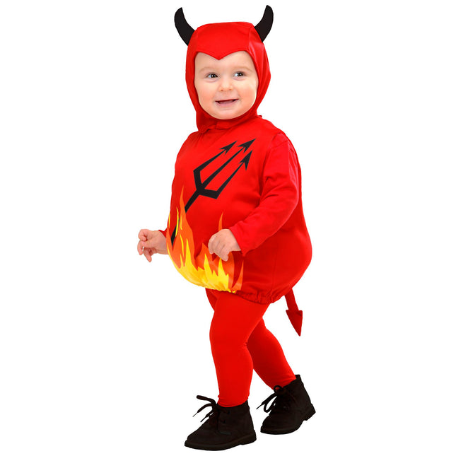 Costume di Halloween Bambino Diavolo Giallo