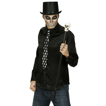 Teschio del personale di Halloween