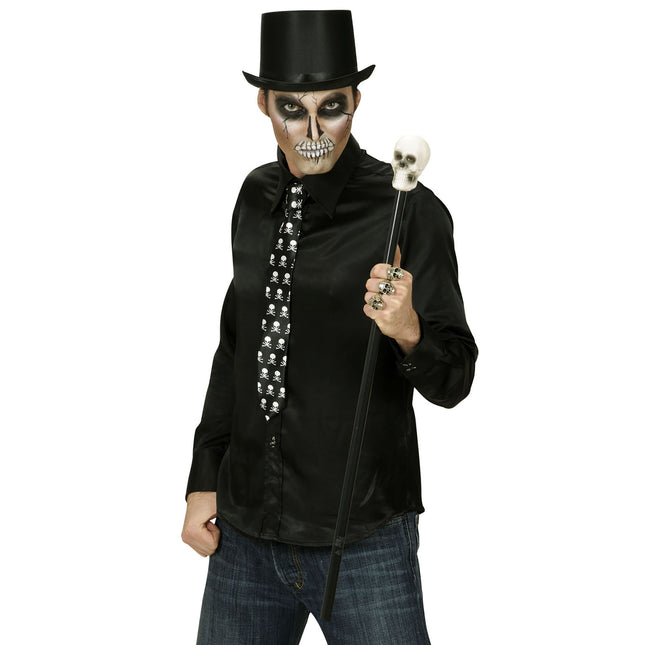 Teschio del personale di Halloween