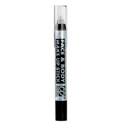 Stick glitter argento per il trucco