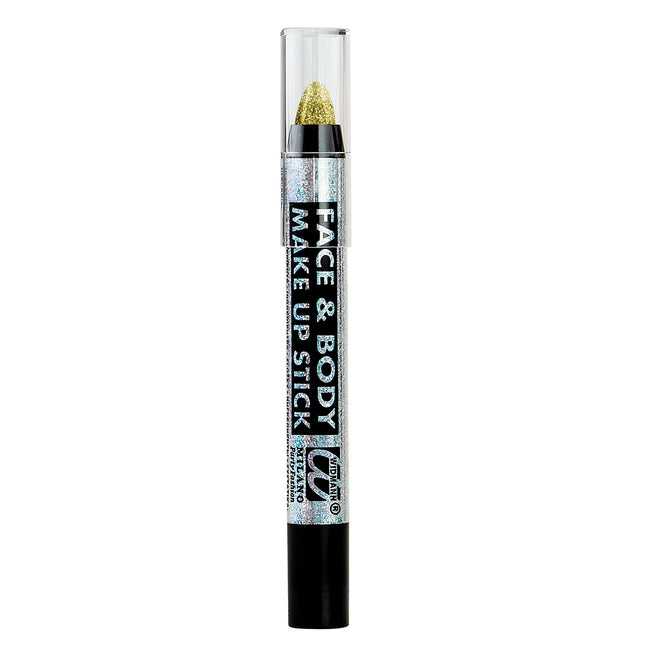 Stick glitter oro per il trucco