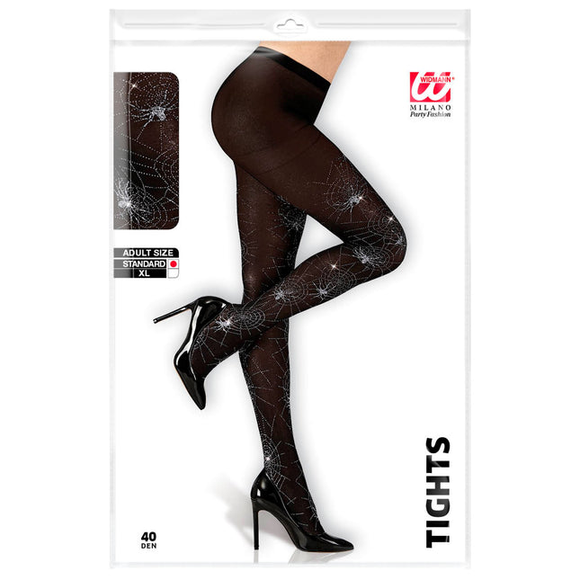 Collant di Halloween Ragni e Ragnatele