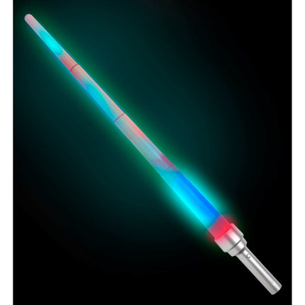 Spada finta bianca con luce 90 cm