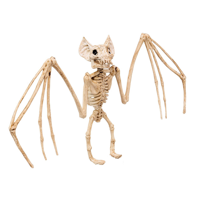 Scheletro pipistrello finto di Halloween 30 cm