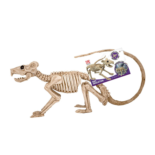 Scheletro di Halloween Ratto 40 cm