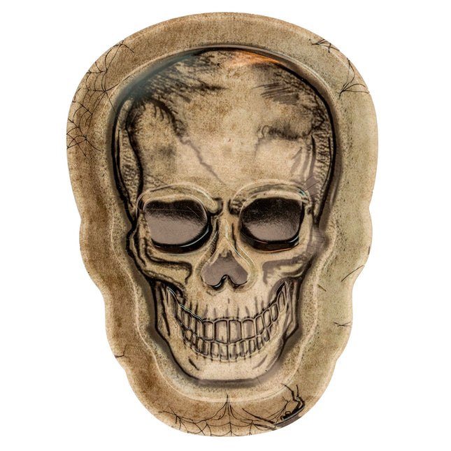 Vassoio Halloween Teschio 25cm