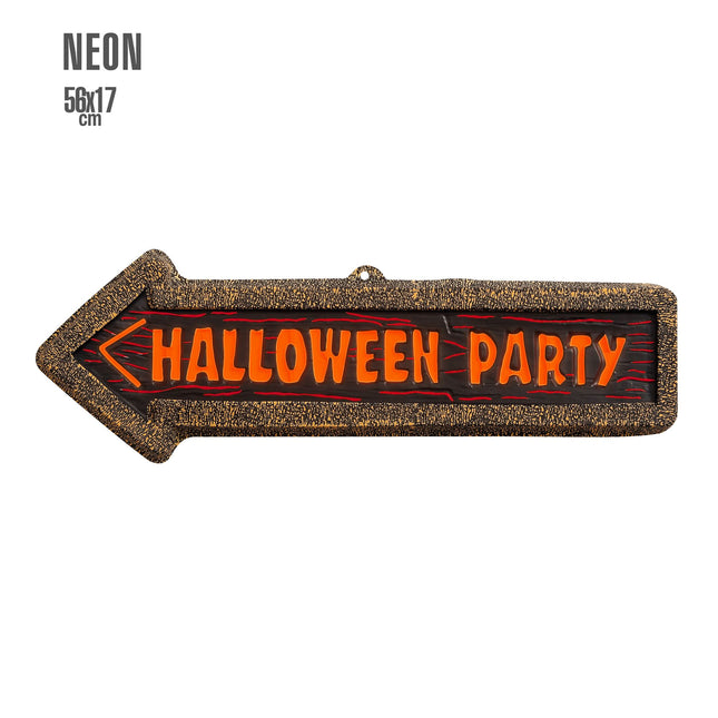 Cartello per porta di Halloween Festa di Halloween 56 cm