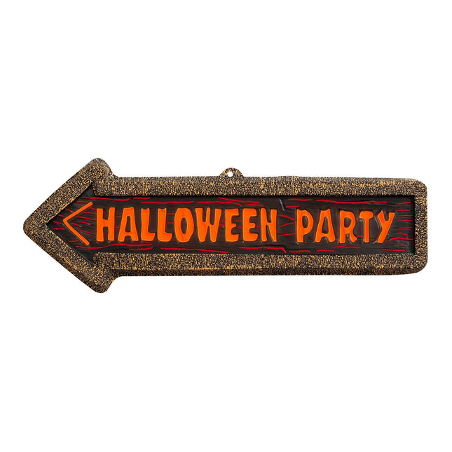 Cartello per porta di Halloween Festa di Halloween 56 cm