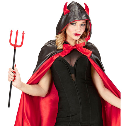 Tridente di Halloween rosso 58 cm