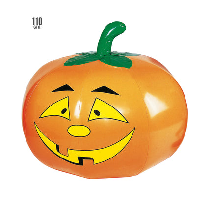 Zucca di Halloween gonfiabile da 1,10 m