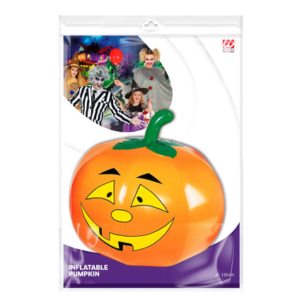 Zucca di Halloween gonfiabile da 1,10 m